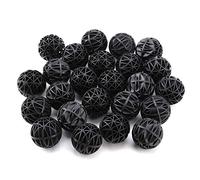 Akozon 50pcs Bolas de Filtro Bio para Acuarios y Estanques de 26 Mm Material de Filtración Bio Porosa para el Hogar (56 mm con algodón)