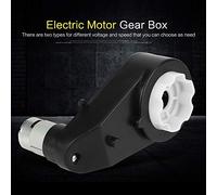 Akozon 550 12000 RPM, Piezas DE Vehículo Controladas y Controladas Remotas 23000 Caja DE Engranajes con 6V 12 V Motor 1 PC DE bajo Ruido Desgaste Resistente Alta Velocidad Eléctrica para Generador