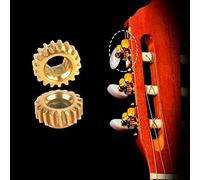 Akozon 6/Uds. Clavija de Afinación de Cuerdas de Guitarra Clásica, Engranaje de Cabezal de Máquina, Orificio Hexagonal Interior de 4mm, Engranaje de Guitarra