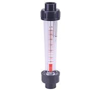 Akozon 60-600L / H Tubo de plástico Rotameter de Agua líquida Medidor de Flujo LZS-15
