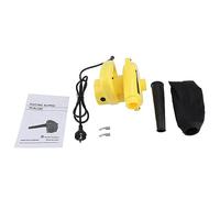 Akozon 600 W Aspirador Soplador Trituradora, 220 V 800 W Electric Air Blower Handheld Computer Car Hojas para el Barrido de Mojado Jardín Dust Remover Vacuum Cleaner EU Plug