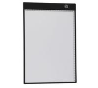 Akozon A4 LED LEAT Light Pad - Tabla de Dibujo de Rastreo con Atenuación de 3 Modos y Característica de Memoria - Diseño Ultra Delgado y Liviano para Artistas Artesanos