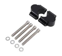 Akozon ABRAZADERA DE MANILLAR DE ALUMINIO ELEVADOR DE MANILLAR PARA JINETES DE BICICLETAS DE DIRT ATV