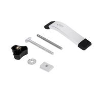 Akozon Abrazadera de Sujeción Rápida de Metal para T-ranura 8 mm para T-Slot T-Track Woodworking Tool(Todo el juego)