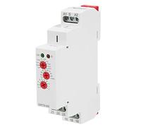 Akozon AC 220V GRT8-M2, EMPLEZA ELECTRICAL GRT8 M2 Tiempo de Retraso Relé Temporizador de Montaje Rail DIN Multifuncional con 10 Funciones para el Control del Ventilador de Motor de Iluminación