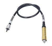 Akozon Accesorio Adaptador de Eje de 10 Piezas para Convertidor de Taladro Eléctrico Llave de Mandril de Extensión de Eje Flexible con 5 Cabezales de Corte, Diseño Ergonómico para Moler, Tallar y