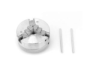 Akozon Accesorio de abrazadera de aleación de zinc 3-Jaw Chuck Z011 para mini torno de metal