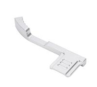 Akozon Accesorio de Agarre Manual para Cámara S9, Empuñadura de Aluminio para Pulgar, Cubierta de Zapata Fría (Silver)