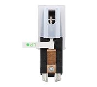 Akozon Accesorio de Cartucho para Tocadiscos con Lápiz óptico Estéreo de Doble Aguja Ruby y Zafiro