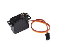 Akozon Accesorio de Control Remoto Servo Impermeable con Engranaje de Metal de 2,2 Kg para Coche RC 1/16 1/14 /12, Servo RC