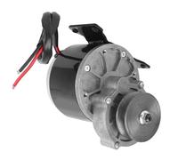 Akozon Accesorio de Motor con Engranaje de Polea de Correa de Cobre Duradero de 12 V 250 W de Alto Rendimiento, Motor Eléctrico de 12 V 250 W con Polea de Correa de Cobre Accesorio de con