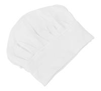 Akozon Accesorios de Fotografía para Bebés Recién Nacidos Little Chef Hat White Stretch Wrap Estudio Accesorios de Brotes para Bebés de 0-1 Meses