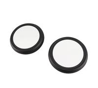 Akozon Accesorios para Ruedas de Goma para Cochecitos de bebé Yoya Vovo, 1 par de Ruedas Delanteras y Traseras con Herramientas para una Fácil Instalación (Un par de traseras)