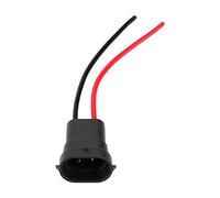 Akozon Adaptador de Arnés de Cableado de Lámpara Antiniebla para Bombilla de Faro H11, Conector Macho de 2 Pines para H11, H9, H8, 880 y Más