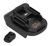 Akozon Adaptador de Batería de Litio DM18M para 20V DCB Series y M18, para Baterías BL1830/BL1840, Herramientas con Comodidad