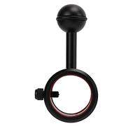 Akozon Adaptador de Brazo de Bola Subacuático Brazo de Bola de Buceo con Linterna de 28-34 Mm Soporte de Rótula de Antorcha de Buceo con Revestimiento Duro Anodizado