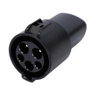 Akozon Adaptador de Carga J1772, Adaptador de Cargador EV 80A 240V Protección IP54 Cargador de Vehículos Eléctricos para 3 Y S X