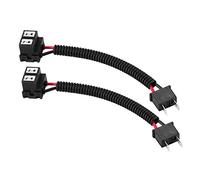 Akozon Adaptador de Conector de Luz Antiniebla y Faro H7 con Enchufe de Cerámica, Extensión Precableada de 14 AWG para Bombillas LED/, Alta Resistencia Al Calor