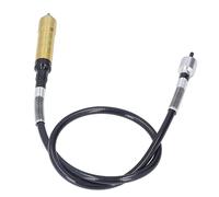 Akozon Adaptador de Eje Flexible de 10 Piezas Adjunta Extensión Flexible Clave de Chuck para Convertidor de Taladro de Alimentación