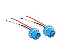 Akozon Adaptador de Luz Antiniebla para Faros Delanteros, Arnés de Enchufe Hembra 9007 para Bombillas 9004 HB1 HB5, 12V-24V, Accesorios Universales para Automóviles