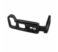 Akozon Agarre Vertical del Soporte de la Cámara en Forma de L Qr de Liberación Rápida para A7M3 A7R3 A9 Rojo (Black)