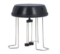 Akozon Agitador de Agua con Energía Solar para Baños de Pájaros 5V 0.5W Panel Solar Wiggler con Soporte de una Fuente Súper Tranquila para Estanques de Jardín y Decoración de Baño de Aves