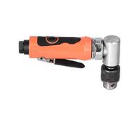Akozon Aire del ángulo Recto, Taladro Neumático Máquina de Perforación Angular 90 ° 1 4 Pulgadas de Acero Aleación Potencia ángulo Recto Taladros Codo 6.5 Mm Herramienta Manual Cabeza (Estilo japones)