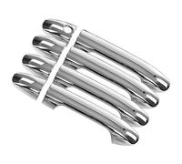 Akozon Ajuste de la cubierta de la manija, 8 piezas de la cubierta de la manija de la puerta exterior de la electrochapa del coche para Vito W447 2014-2017 Decoración del panel de la puerta