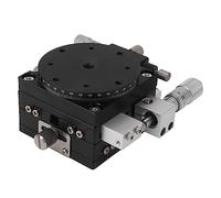 Akozon Ajuste Manual de Micrómetro de 3 Ejes XYR de Escenario con Mesa de Rodamiento Estable - Industrial y Científico/Productos de Energía/Productos de Movimiento/Mesas de Rodillos