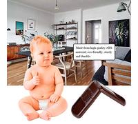 Akozon Akozon 5pcs Claejas de la Puerta del Cajón de Seguridad para Bebés - Carcas de Seguridad para el Hogar a Prueba de Niños para Cajones, Gabinetes y Armarios - Instalación Fácil, (BROWN)
