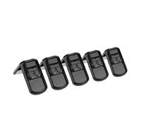 Akozon Akozon 5pcs Claejas de la Puerta del Cajón de Seguridad para Bebés - Carcas de Seguridad para el Hogar a Prueba de Niños para Cajones, Gabinetes y Armarios - Instalación Fácil, (BLACK)