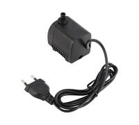 Akozon Akozon Bomba de Agua Sumergible Compacta para Acuarios, Estanques, Hidroponía - Mini Bomba Eléctrica de 7 W con Cable de 1,45 M y Ventosas Ajustables (Enchufe europeo 220-240V)