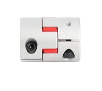 Akozon Akozon Conector de Acoplamiento de Eje de Araña Flexible para Motores Paso a Paso CNC - OD30 Mm X L40 Mm, Absorción de Vibraciones con Compensación de Desalineación Angular y Radial