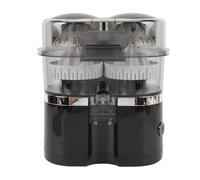 Akozon Akozon Dual Head Electric Citrus Juicer Extractor de Jugo Portátil para Naranjas, Limones, Kiwis, Uvas y Toronjas (BLACK)