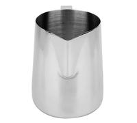 Akozon Akozon Jarra para Espumar Leche de Acero con Capacidad de 150 Ml Menos - Jarra de Arte con Leche con Ergonómico para Uso Doméstico y de Cafetería