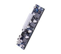 Akozon Akozon LD-200W Módulo de Fuente de Alimentación de Entrada de 19 V CC - Fuente de Alimentación DCatX sin Ventilador con ATX de 24 Pines a AUX de 12 V para Computadoras Mini ITX