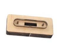 Akozon Akozon Premium Cuero de Cuero Die para Correas de Cable Organizador de Cordón Versátil Cortador de Madera para Elaboración de Bricolaje (S)