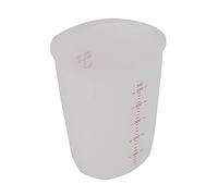 Akozon Akozon Vaso Medidor de Silicona Transparente 500 Ml Herramienta de Cocina Suave y Flexible para una Medición Precisa de Ingredientes (500ML)