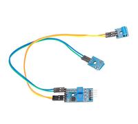 Akozon Alarma del Módulo del Sensor de Vibración de 2 Formas con Potenciómetro SW-420-Interruptor de Vibración de Sensibilidad Ajustable para Aplicaciones de 3.3V-5V