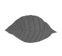 Akozon Alfombra de Gateo de Bebés en Forma de Hoja de arce: Alfombrillas de Juego de Recién Nacidos de Algodón Suave para Bebés y Niños Pequeños - Manta Ideal para y Estera de Juego de Piso (gris