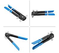 Akozon Alicates de Tuercas, Herramientas de Alimentación, Jardín y Manual de Remaches 86 Piezas Establecidas M3 M8 86pcs Inserto de Pistola Herramienta Rivéter Rivnut Nuez Nuez Ciego Roscado y