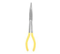 Akozon Alicates Largos Alicates Extra Largos 270mm Consejo de Artesanía Reparación Acero 55#(45°)