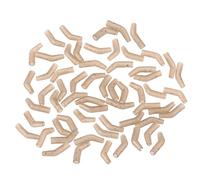 Akozon Alineador de Gancho Doblado, Sedal de Pesca con Mangas Antienredos, Tubo Elástico TPR para Accesorios de Aparejos de Pesca de Carpa, 30/50/60/100/150/200 Uds. (60)