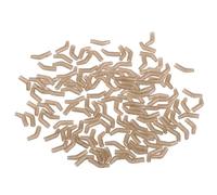 Akozon Alineador de Gancho Doblado, Sedal de Pesca con Mangas Antienredos, Tubo Elástico TPR para Accesorios de Aparejos de Pesca de Carpa, 30/50/60/100/150/200 Uds. (150)