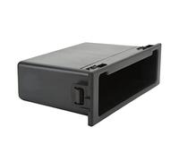 Akozon Almacenamiento de Radio Estéreo para Coche, Negro, Gran Espacio de Almacenamiento, Radio Interior, Reemplazo Negro