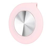 Akozon Almohadilla de Aislamiento USB Posavasos Multifuncional de 55 ℃ con Base Antideslizante, Material ABS, Tapete Calefactor de Escritorio para Bebidas de café, té (Pink)