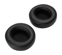 Akozon Almohadillas de Repuesto para Auriculares RB M700B RB M500B M300B M500BE K, Almohadillas de Espuma Viscoelástica de Cuero Proteico Suave, Color Negro (BLACK)