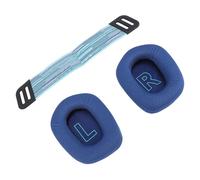 Akozon Almohadillas para la Oreja de Auriculares y Correas de Banda para la Cabeza para Auriculares G733 Wireless & G335 Wired Gaming Atsets - Mesh Transpirable, Cojines de Espuma de Memoria de Alta