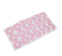 Akozon Almohadillas para maíz: Cojín para Callos de Espuma de Látex a Prueba de Abrasión, Protector de Pies Suave, Elástico y Transpirable para Mayor Comodidad y Alivio del Dolor (redondo rosa L)