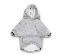 Akozon Amo a Mi Madre con Capucha Impresa para Perros - Sudadera de Cachorro de Vellón Cálido, Opciones de Color y Color para Todas Las Razas (Gery #59)